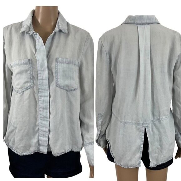 ANTHROPOLOGIE Cloth & Stone Split back size Medium - Picture 1 of 11